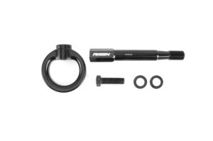 Toyota GR86 Tow Hook Kit - Rear - Perrin Performance - Black - `13-`25